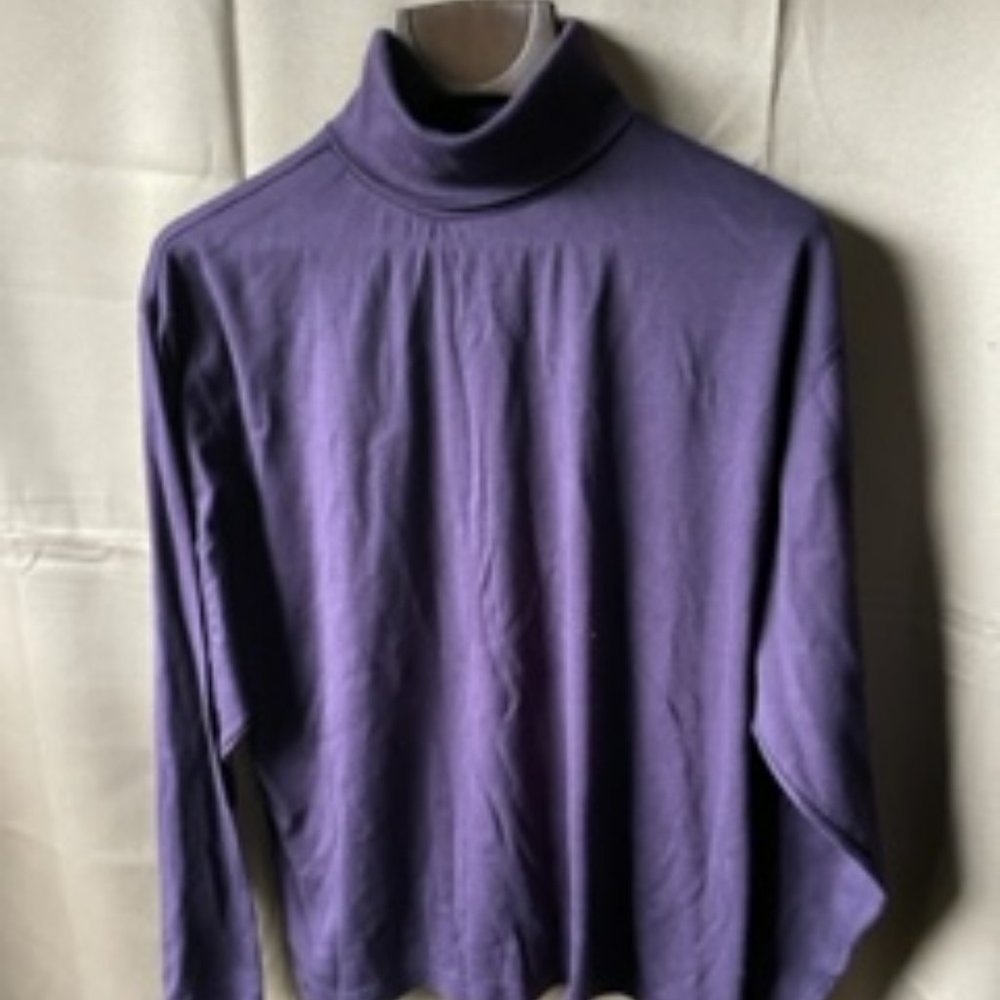 Stefano Basics Purple Turtleneck 22/24
